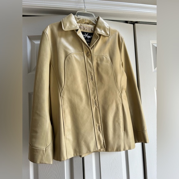 Wilson’s Maxima 4 Button Leather Coat - Picture 1 of 5